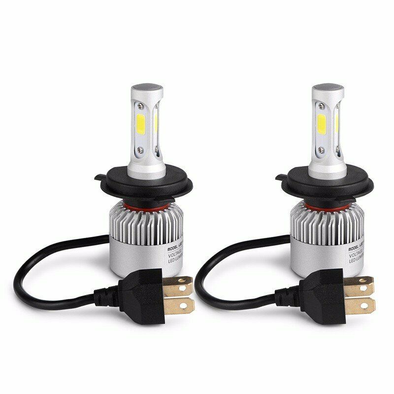 thumbnail image 2 of CHUSYYRAY Mini K9 6000K H4/9003 LED Headlight Bulb Kit - 4-Sided, 360° Beam, High/Low Beam, Plug & Play (2 Pack) 2 of 3