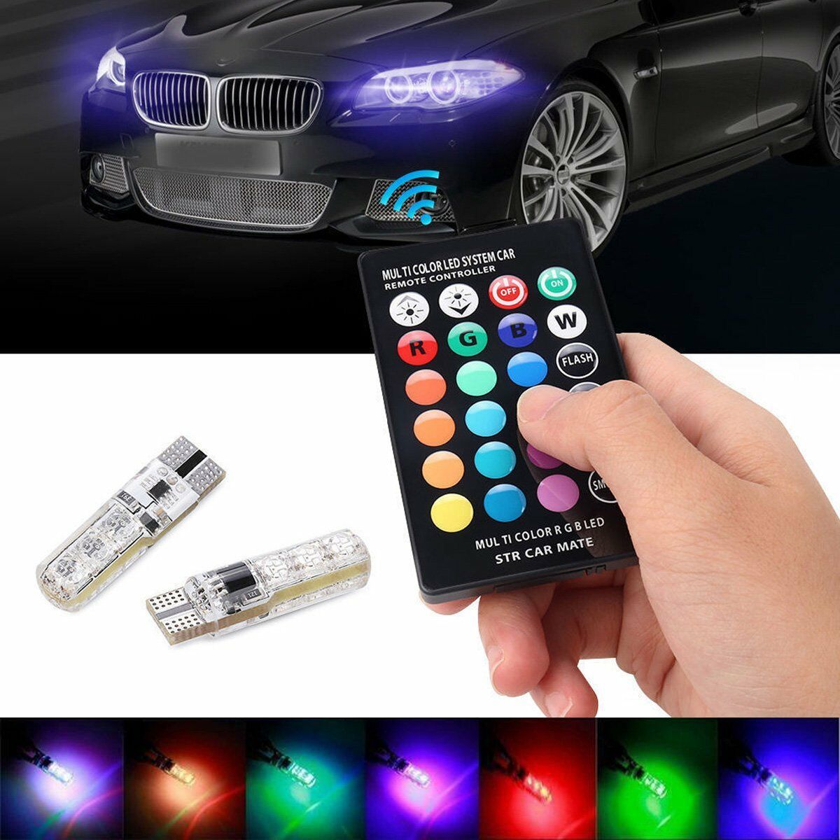 led remote car